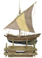 Glarus_brown_Mediterranean Lateen Sail boat_1