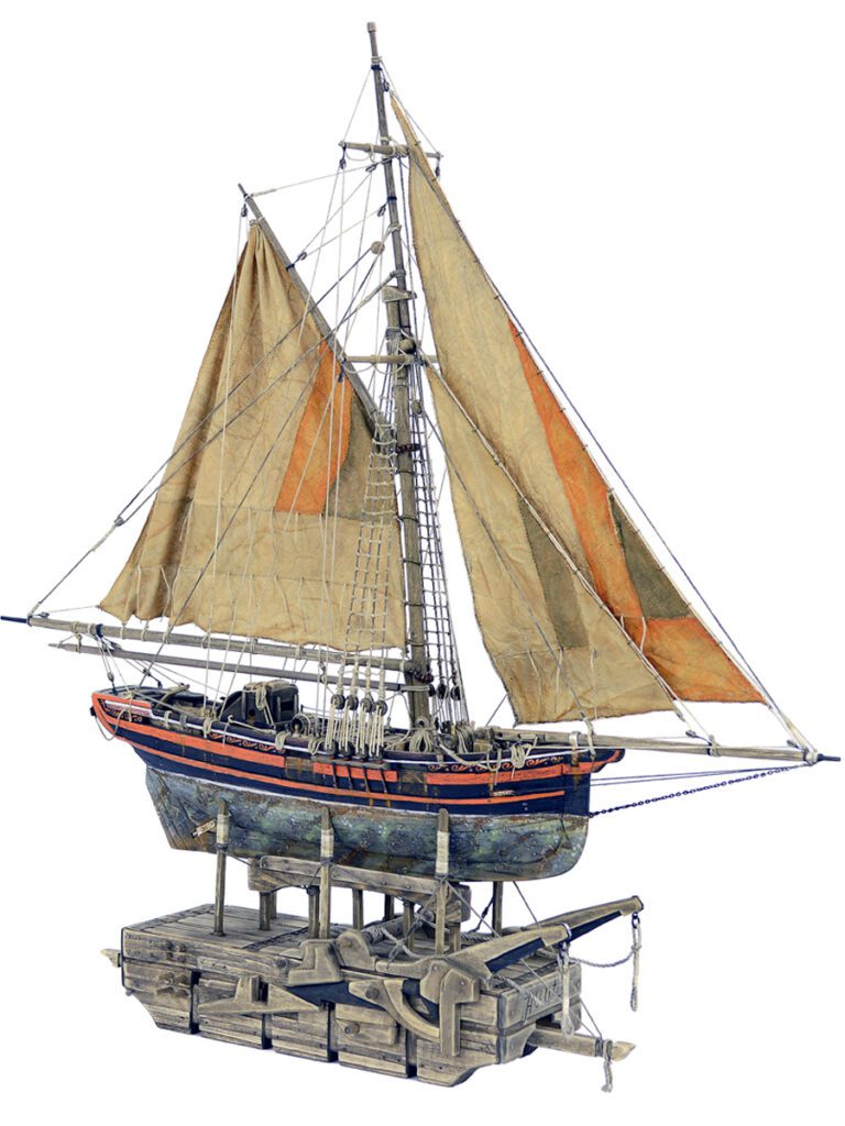 Fishing Boat Sculpture Hunter Art Sculpture By Jordan Dimitrov fishing-boat-sculpture-hunter-art-sculpture-by-jordan-dimitrov