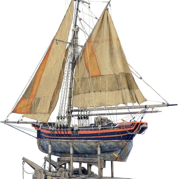 Fishing Boat Sculpture | Hunter