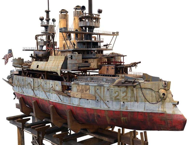 Battle Ship | Raiser |  Sculpture