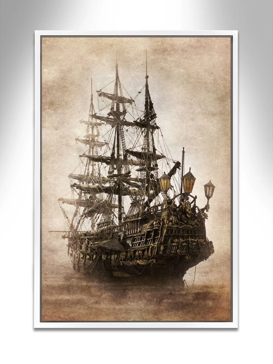 The Wind of The Seas – Mystic Color, limited edition art photography canvas print with a black frame, signed by the artist