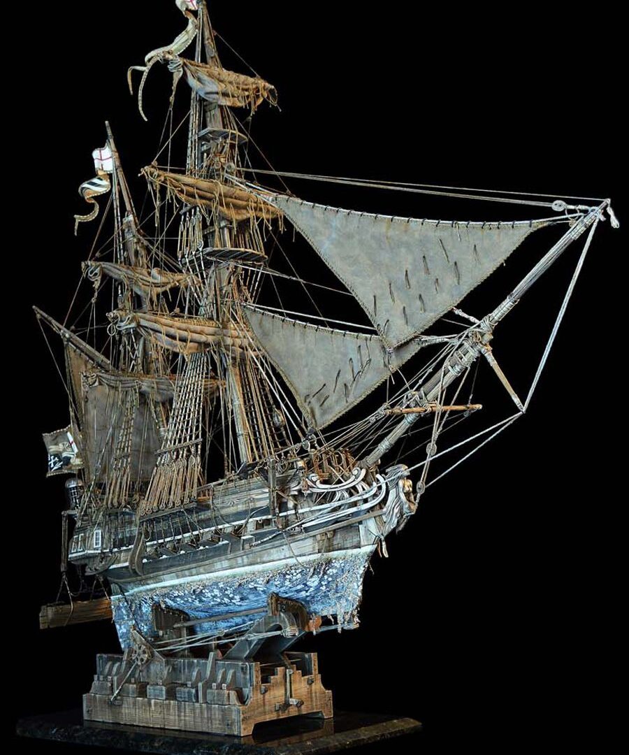 Pirate Ship | Lady Mist | Sculpture