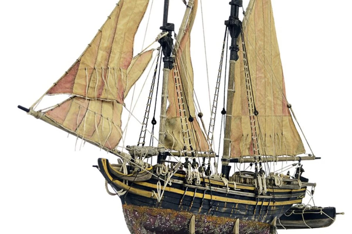 Trading Schooner | Lion | Sculpture Ship