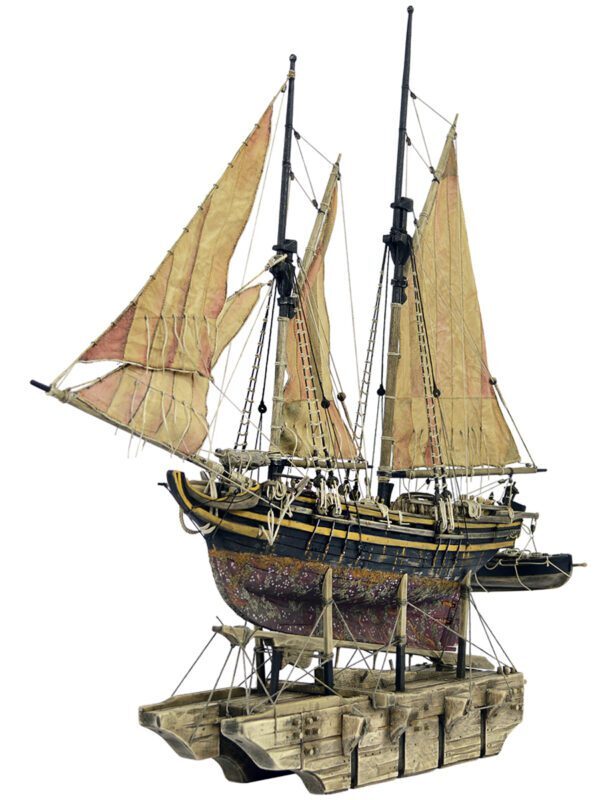 Trading Schooner | Lion | Sculpture Ship