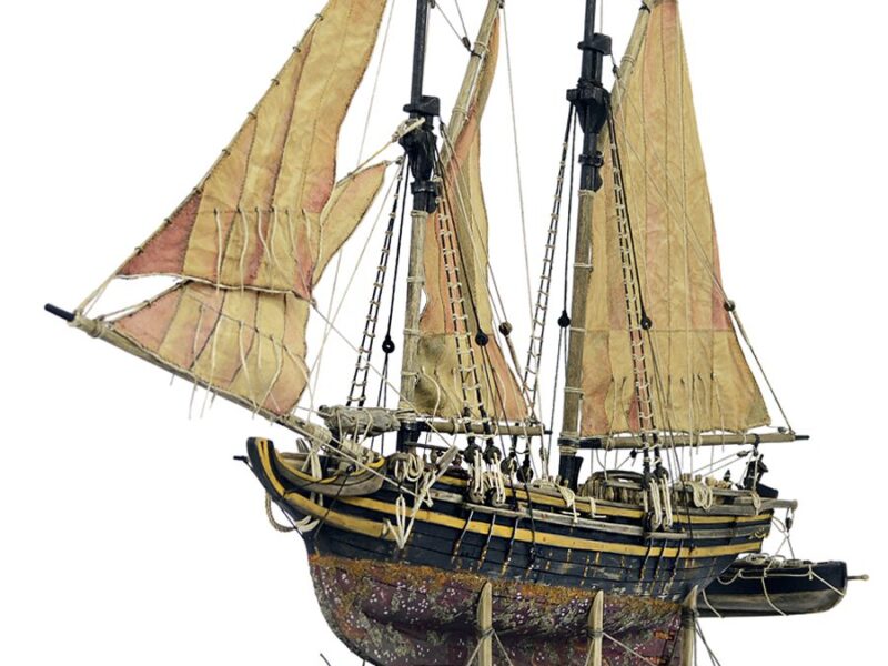 Trading Schooner | Lion | Sculpture Ship