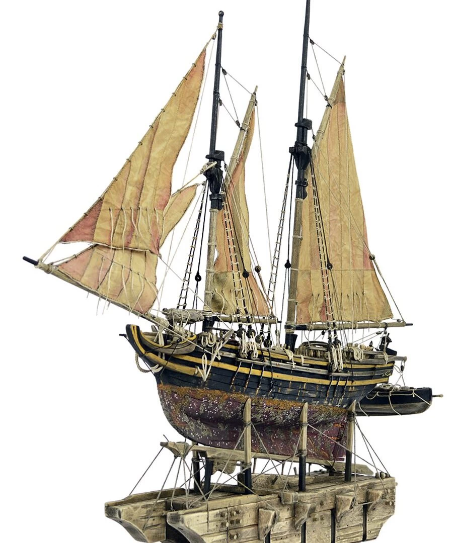 Trading Schooner | Lion | Sculpture Ship