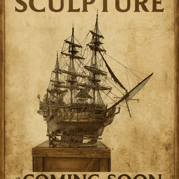 Galleon Dagmar Art Ship Sculpture