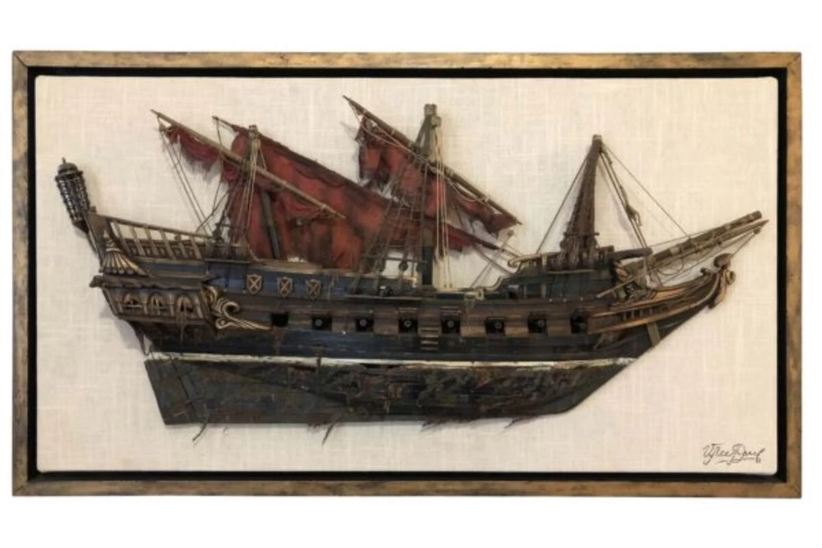 Ghost-Half Hull Original Art by Jordan Dimitrov