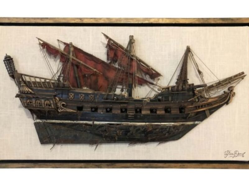 Ghost-Half Hull Original Art by Jordan Dimitrov