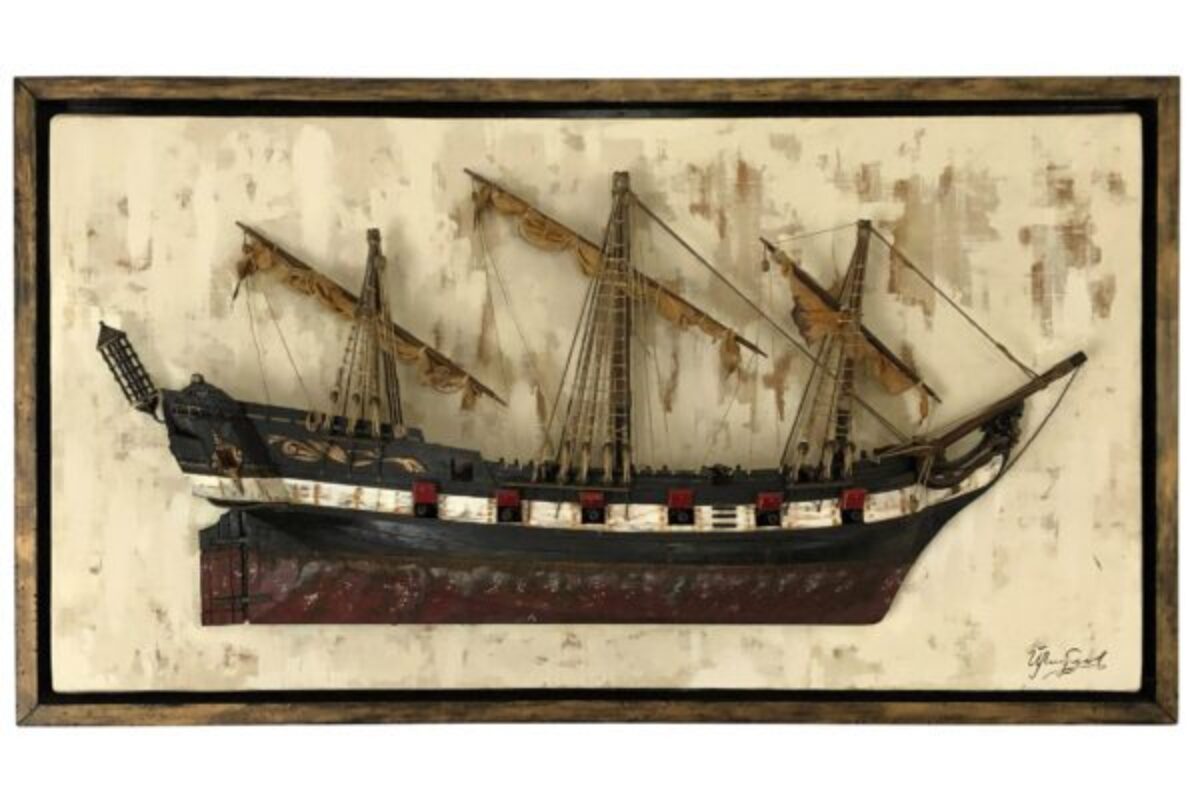 Medusa-Half Hull Original Art by Jordan Dimitrov