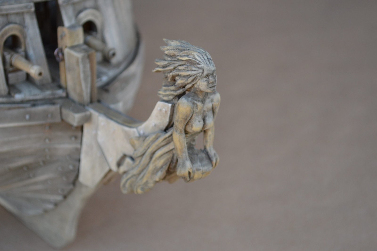 Lady Mist Pirate Ship sculpture by Jordan Dimitrov